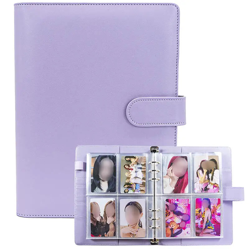 A5 Trading Card Binder – 4 Pocket Ring Album