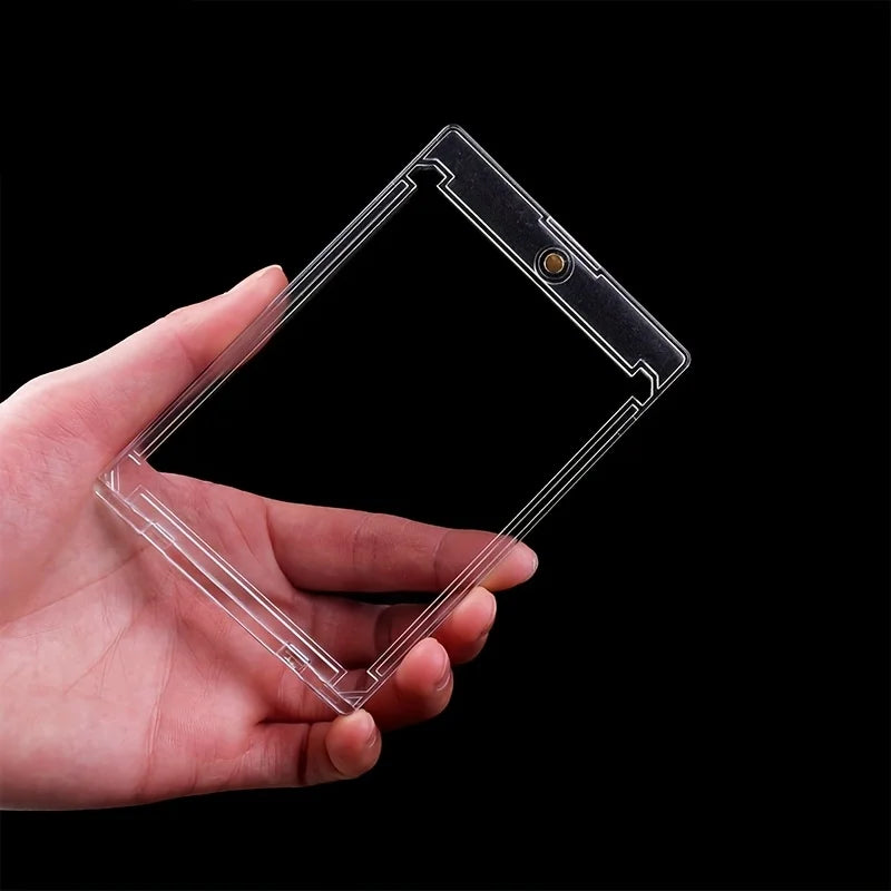 35PT Magnetic Card Holders (10-Pack) – Premium UV-Protected One-Touch Cases