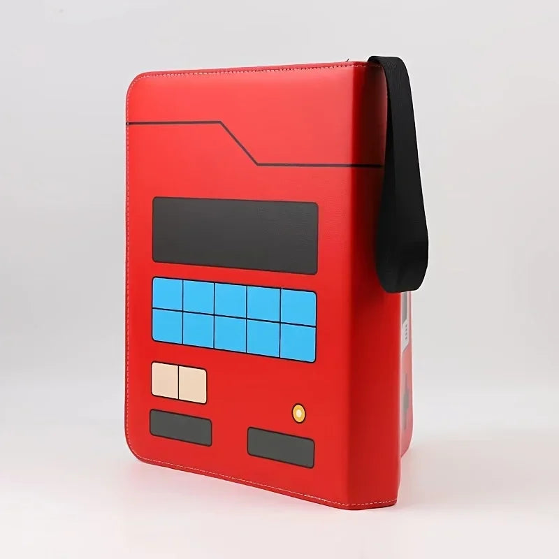 Retro Handheld Trading Card Binder – 400 Pocket Album
