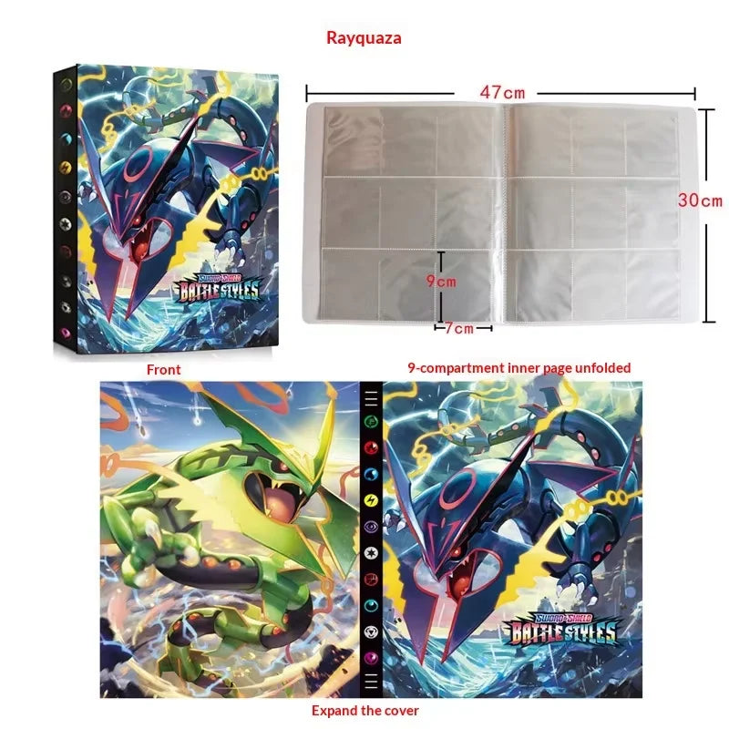 Inferno Edition Trading Card Binder – Premium Zip Album