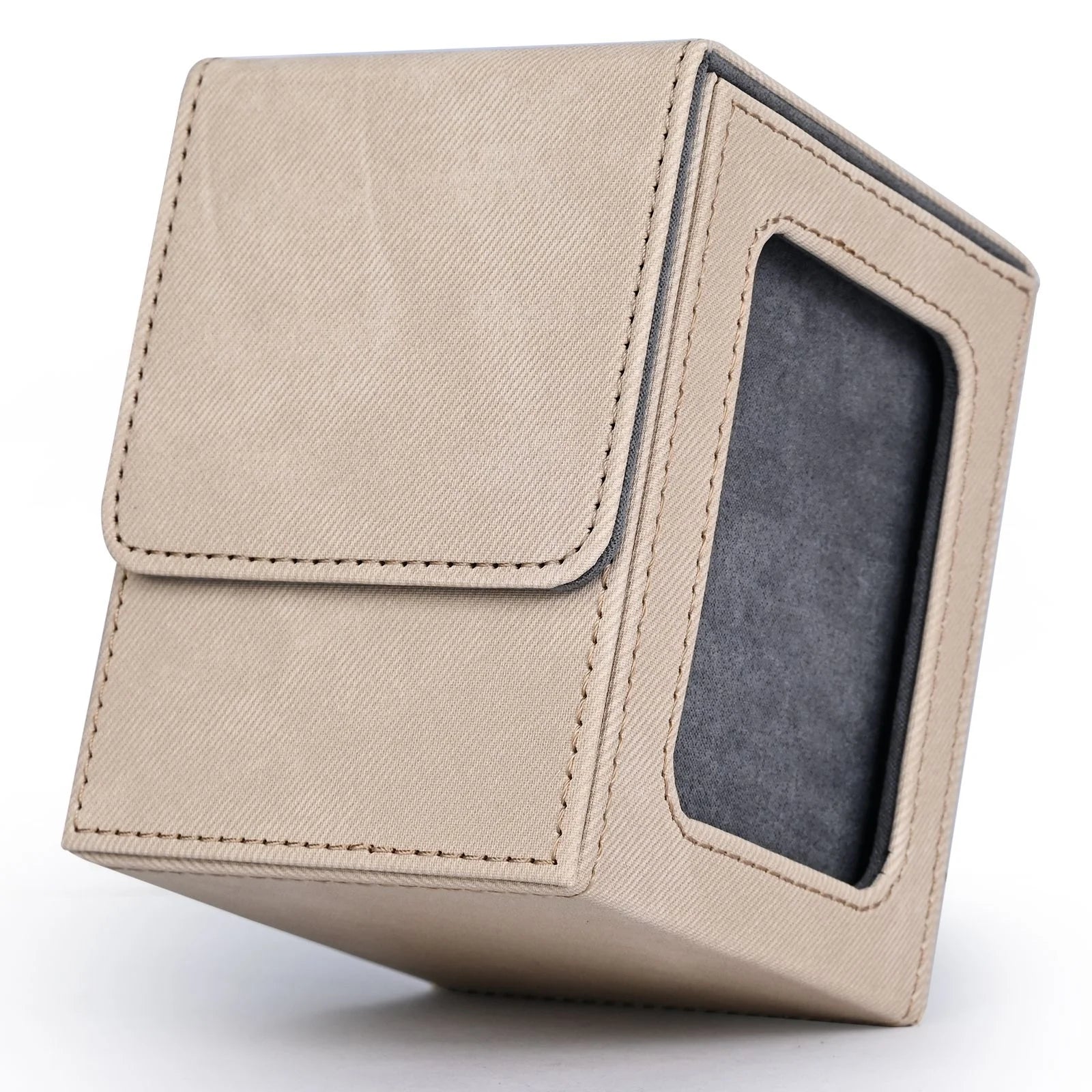 Premium Deck Box with Display Window – Holds 120+ Sleeved Cards