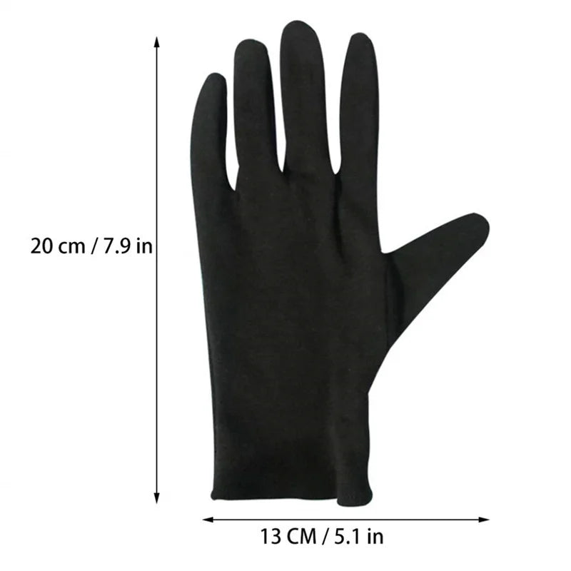 Premium Collector Cotton Gloves – 6 or 12 Pair Pack