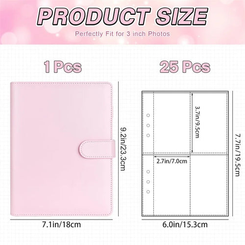 A5 Trading Card Binder – 4 Pocket Ring Album
