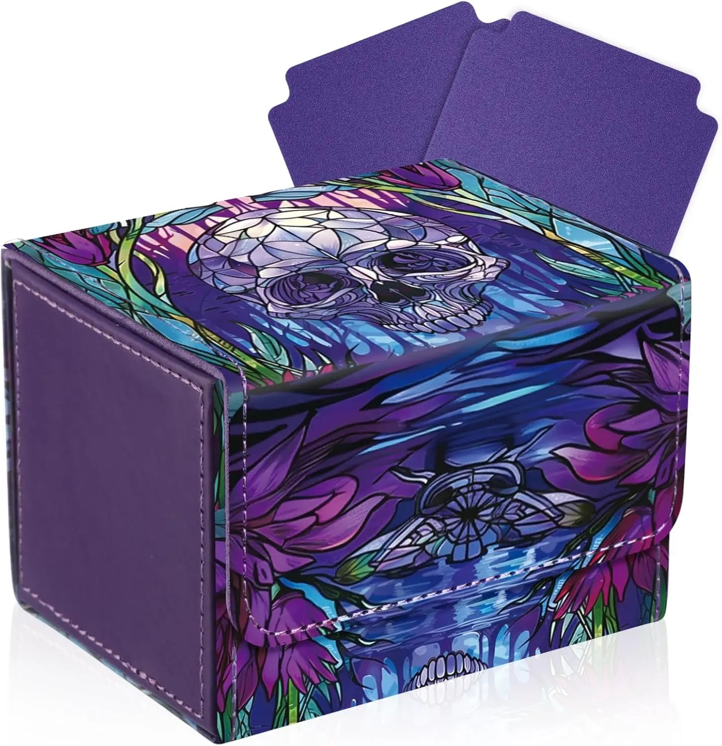 Premium Magnetic Deck Box for 120+ Sleeved Trading Cards