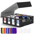 Premium Card Storage Case with Commander Display – Holds 2400+ Cards
