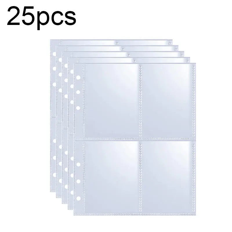 A5 Trading Card Binder – 4 Pocket Ring Album