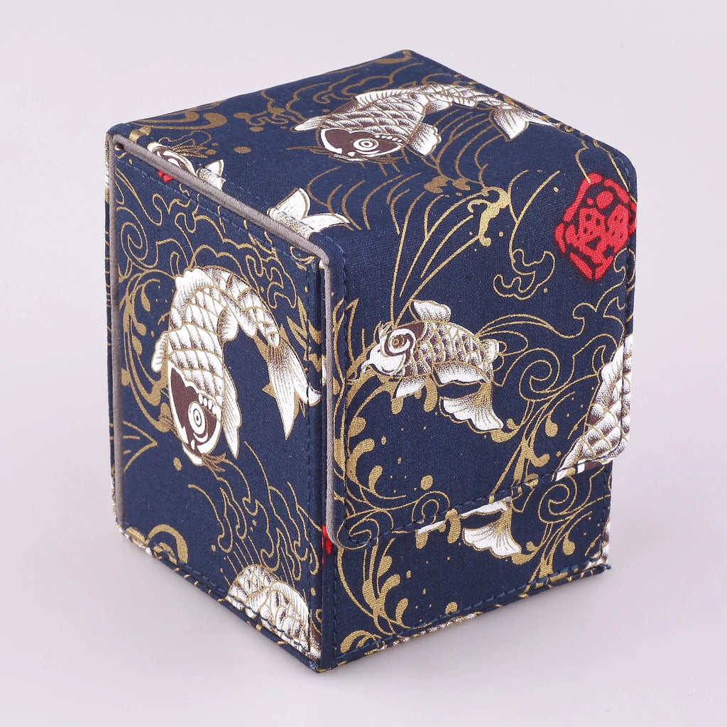 Premium Magnetic Deck Box with Display Window for 120+ Sleeved Trading Cards