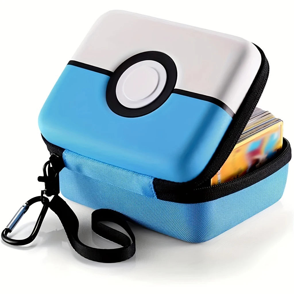 Hard Shell Trading Card Storage Case – Holds 400+ Sleeved Cards