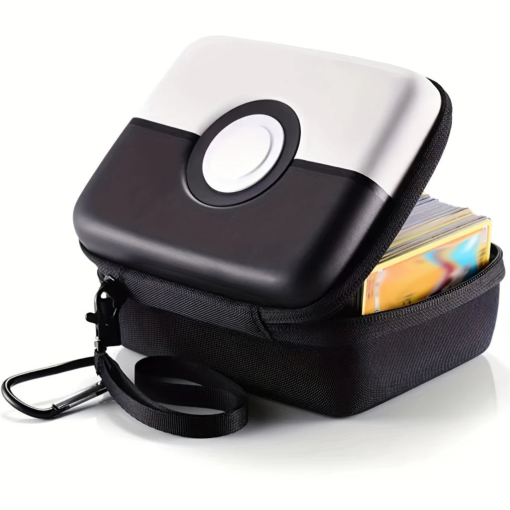 Hard Shell Trading Card Storage Case – Holds 400+ Sleeved Cards