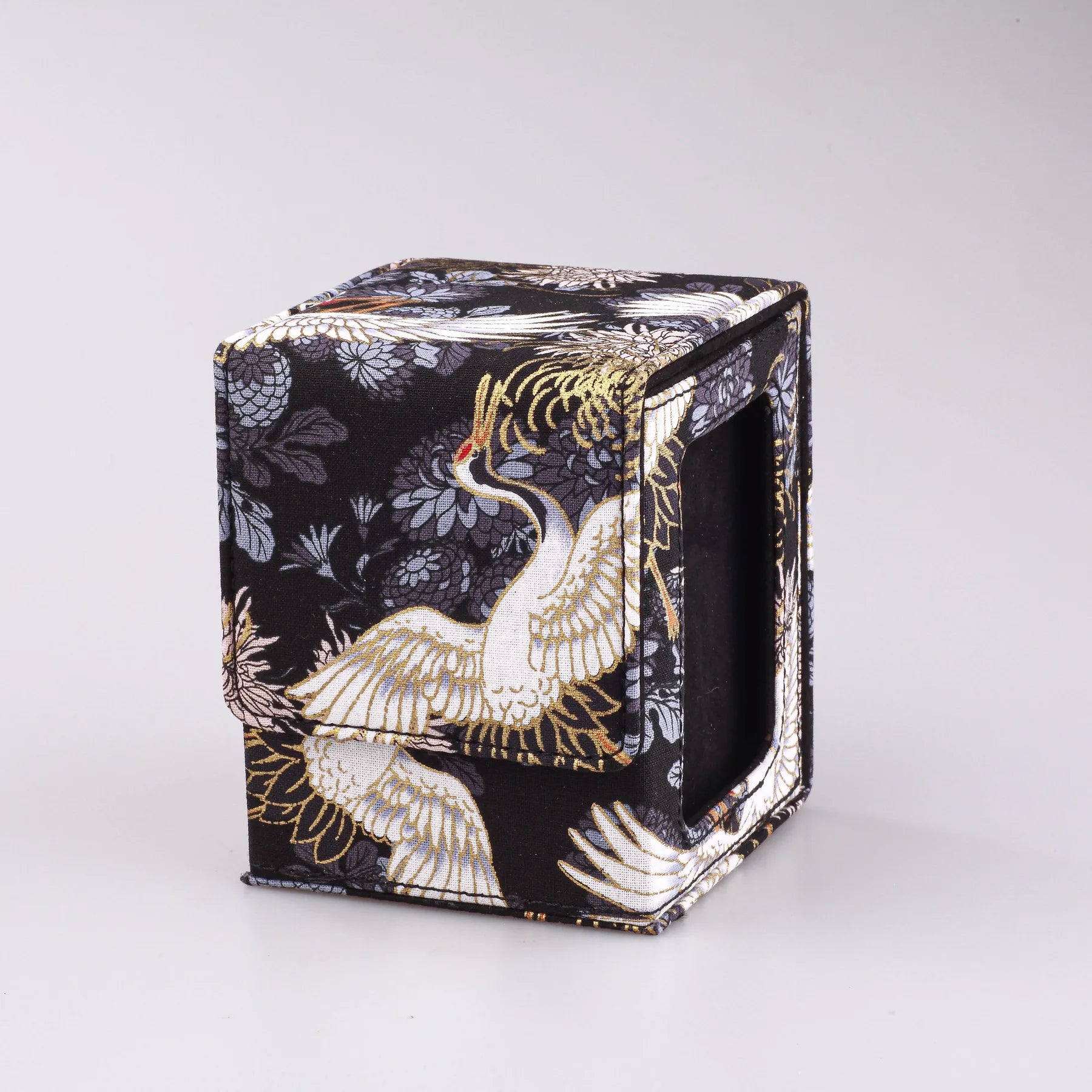 Premium Magnetic Deck Box with Display Window for 120+ Sleeved Trading Cards