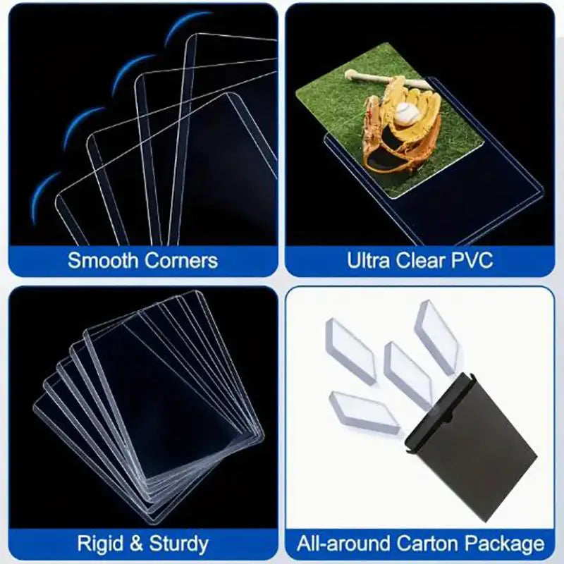 Premium Hard Toploaders for Trading Cards (20 / 60 / 100 Pack)