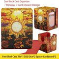 Premium Windowed Deck Box for 100+ Sleeved Trading Cards