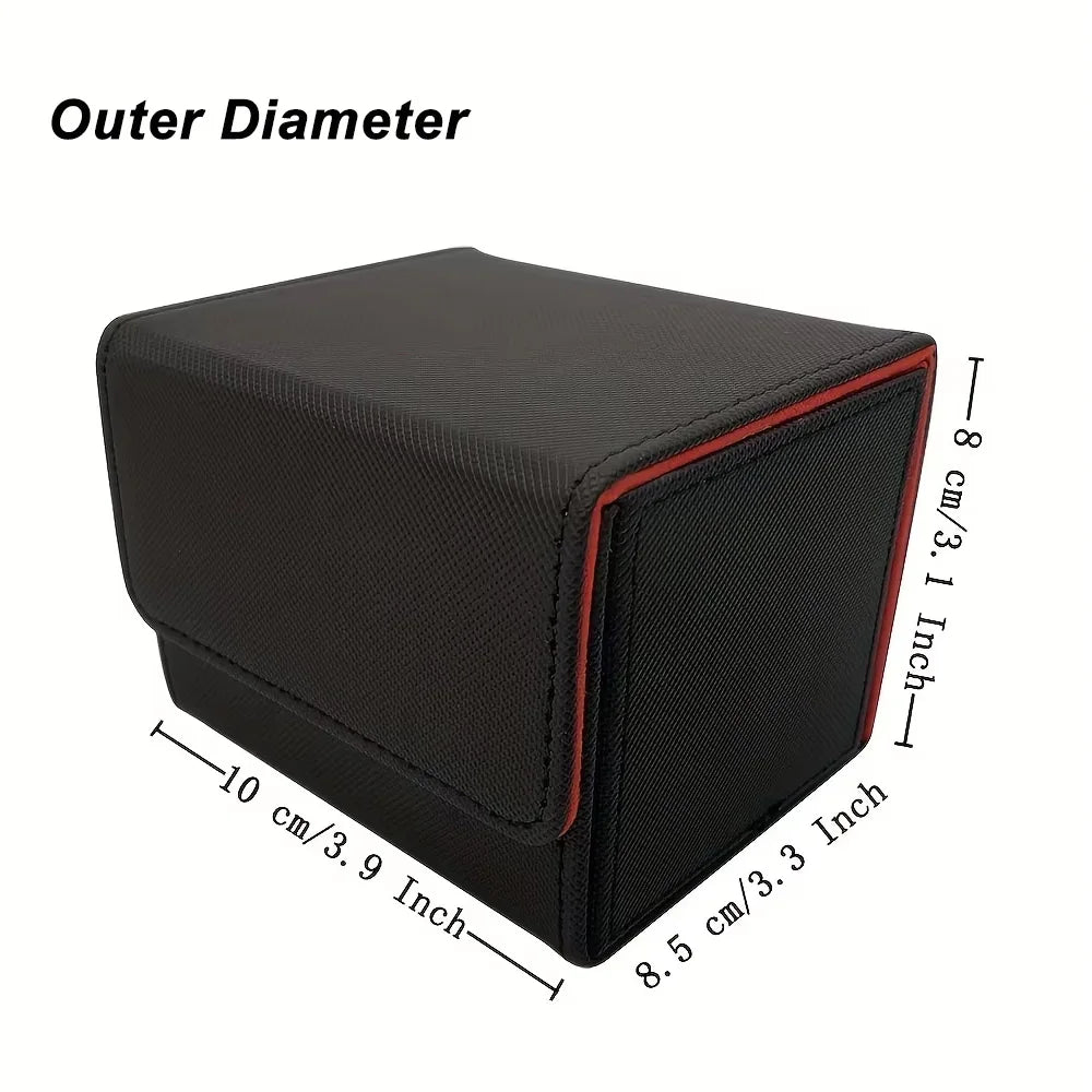 Premium Deck Box – 100+ Trading Card Storage Case