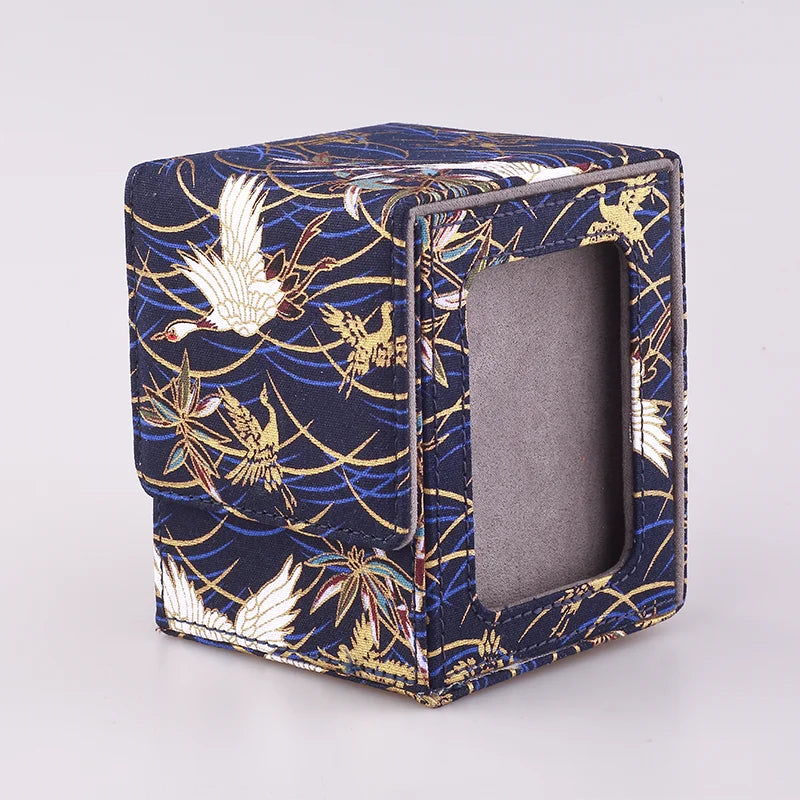 Premium Magnetic Deck Box with Display Window for 120+ Sleeved Trading Cards