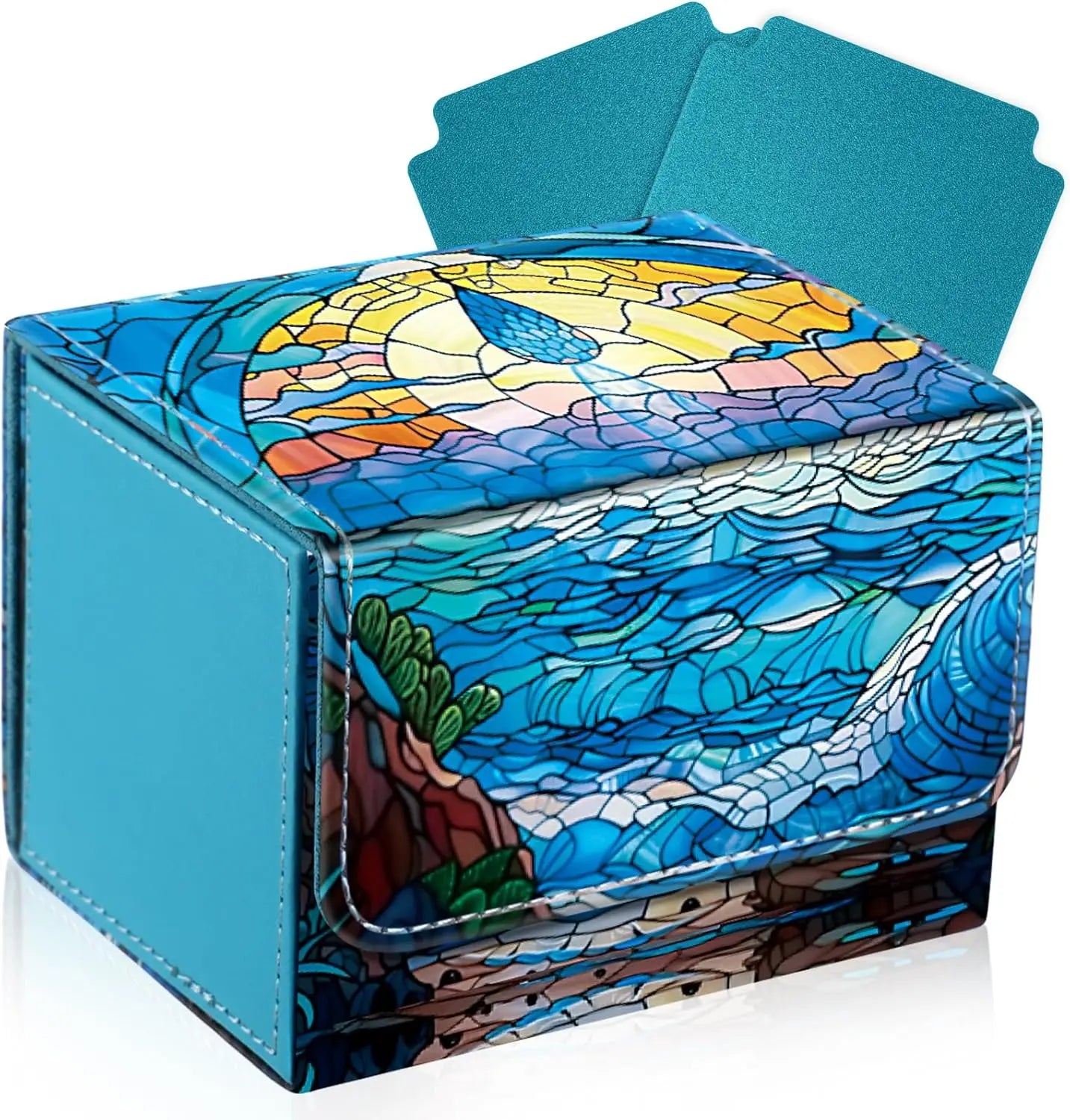 Premium Magnetic Deck Box for 120+ Sleeved Trading Cards