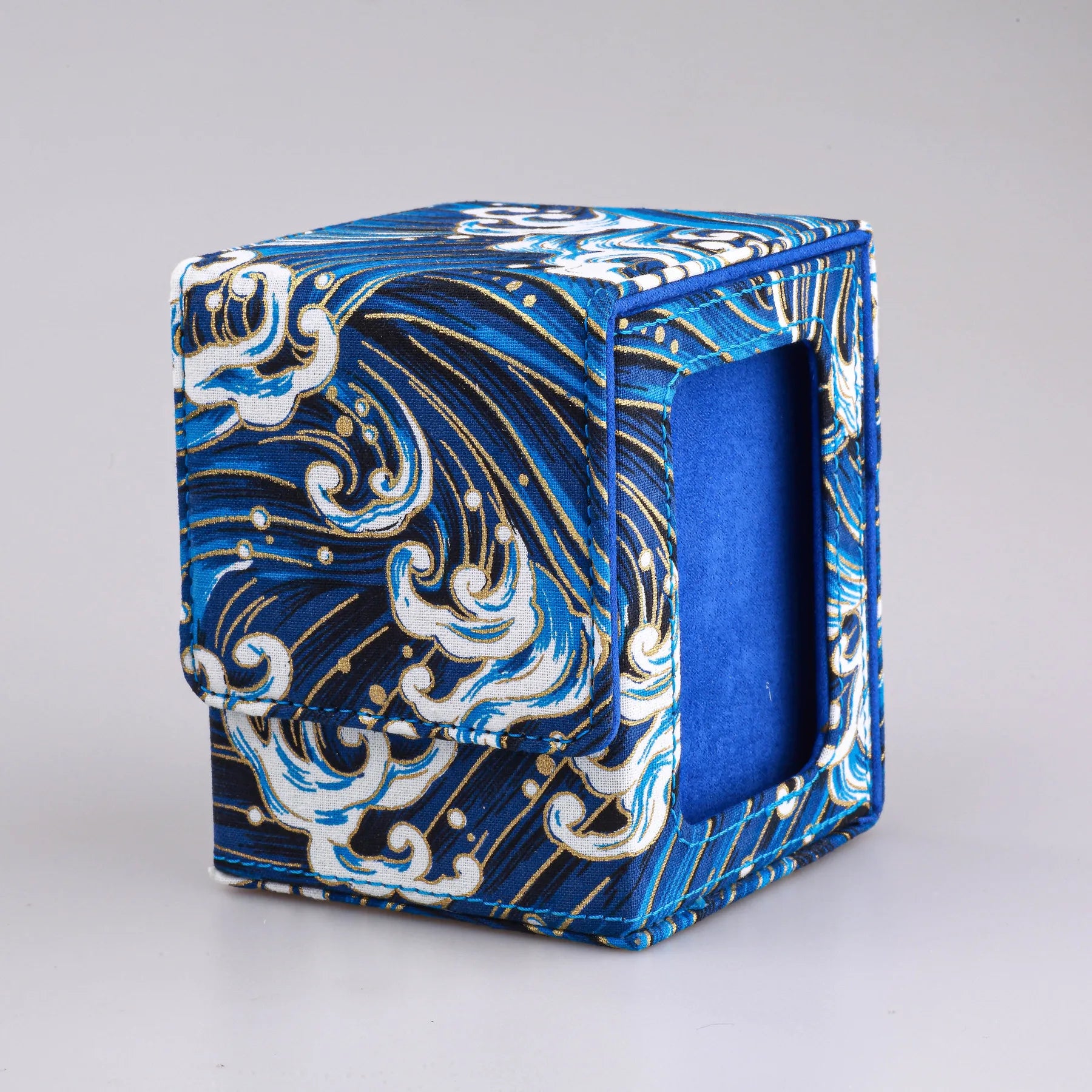 Premium Magnetic Deck Box with Display Window for 120+ Sleeved Trading Cards