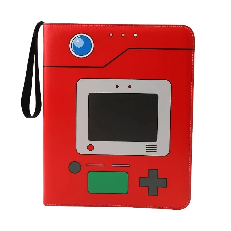 Retro Handheld Trading Card Binder – 400 Pocket Album