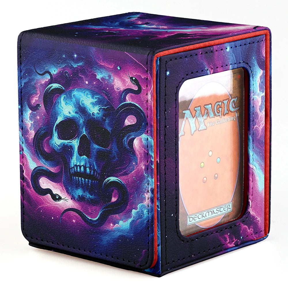 Premium Windowed Deck Box for 100+ Sleeved Trading Cards