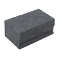 Premium Leather Deck & Dice Storage Box for 200+ Sleeved Trading Cards