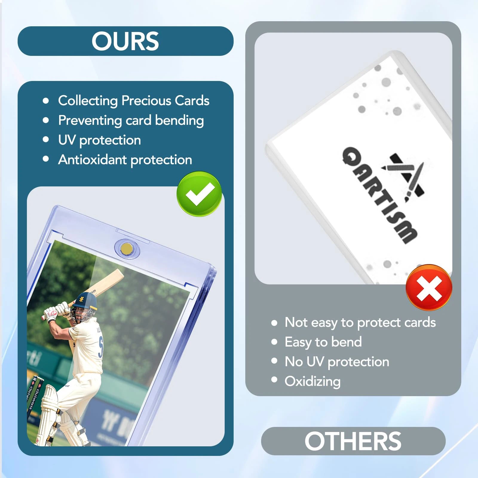35PT Magnetic Card Holders (30-Pack) – Premium UV-Protected One-Touch Cases for Trading Cards