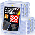 35PT Magnetic Card Holders (30-Pack) – Premium UV-Protected One-Touch Cases for Trading Cards