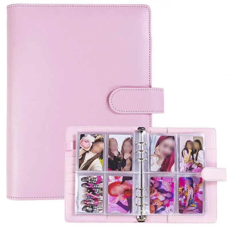 A5 Trading Card Binder – 4 Pocket Ring Album