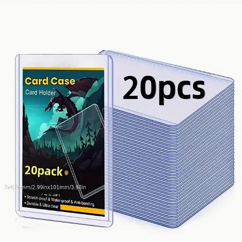 Premium Hard Toploaders for Trading Cards (20 / 60 / 100 Pack)