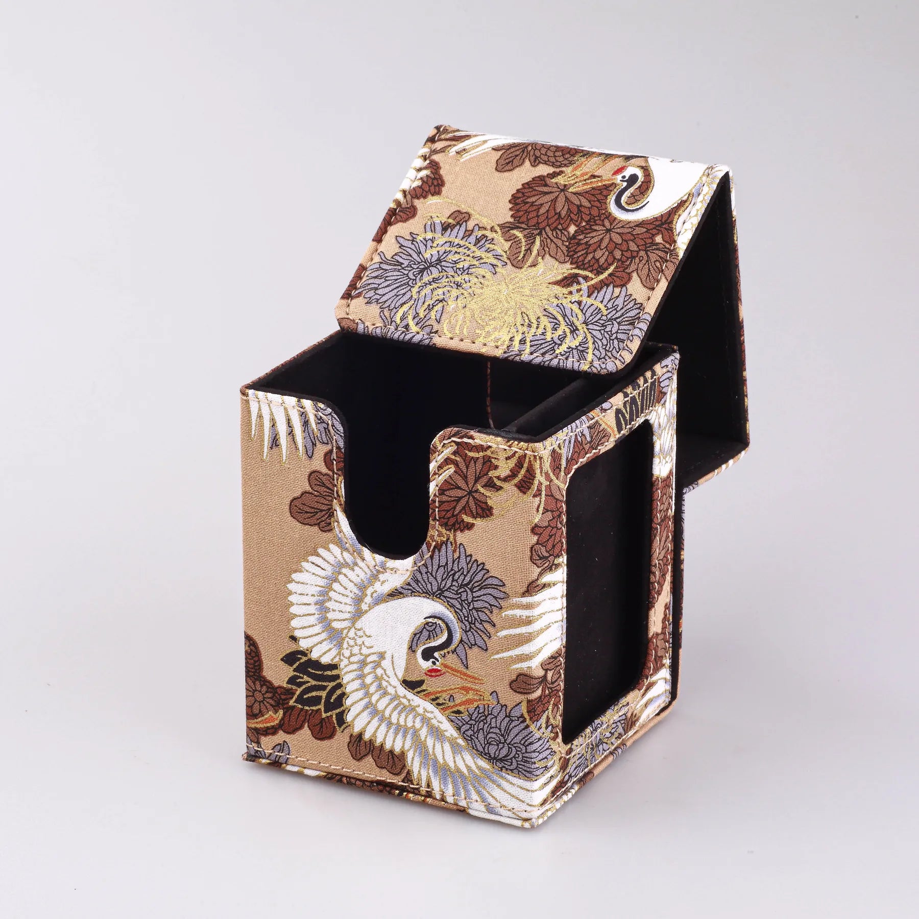 Premium Magnetic Deck Box with Display Window for 120+ Sleeved Trading Cards