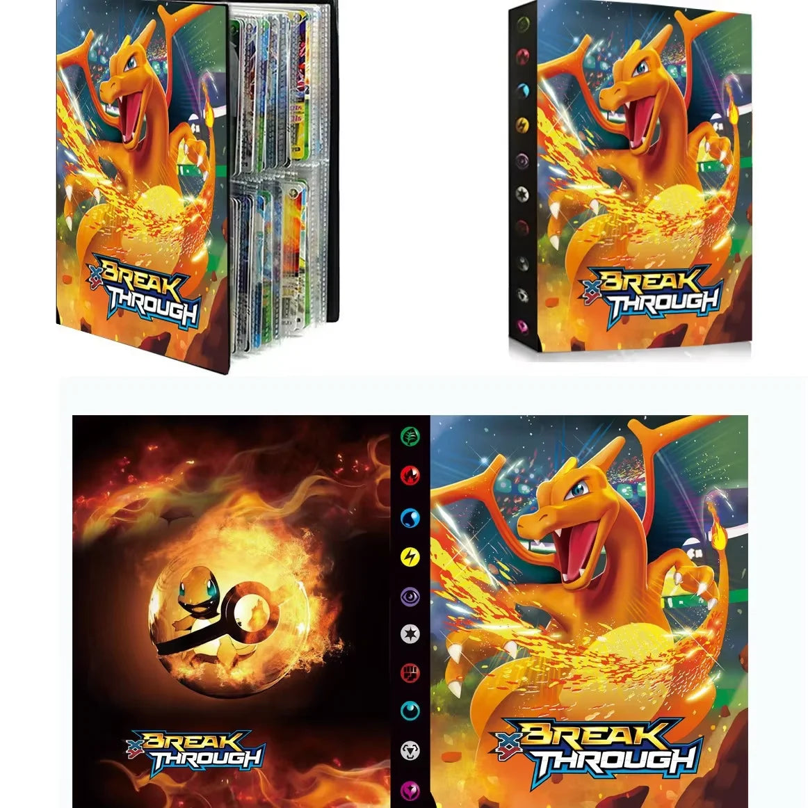 Inferno Edition Trading Card Binder – Premium Zip Album