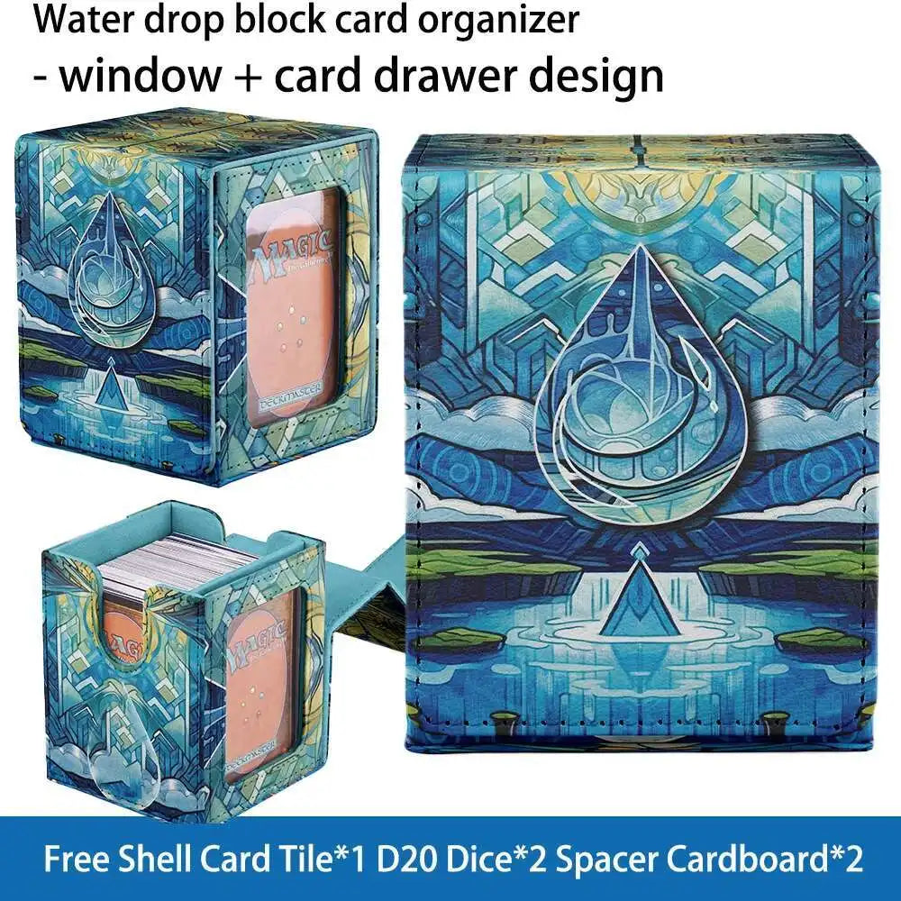 Premium Windowed Deck Box for 100+ Sleeved Trading Cards