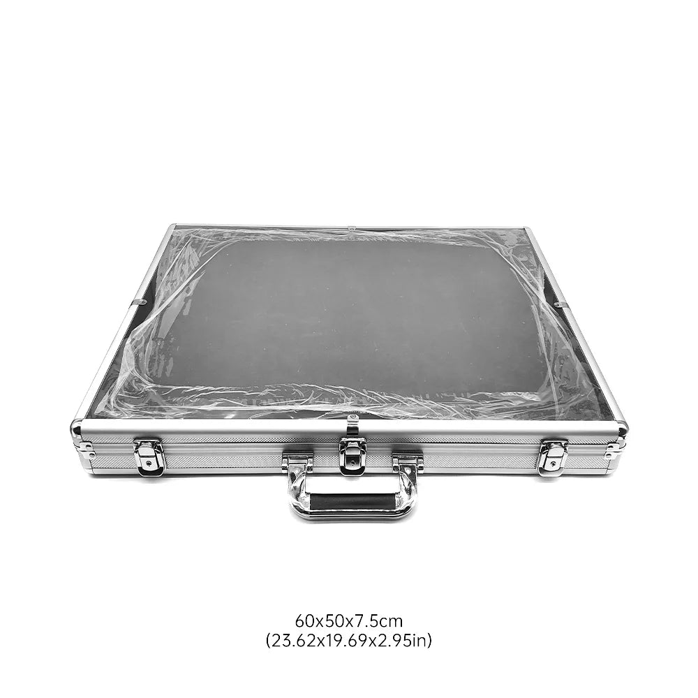 Lockable Aluminum Display Case for Graded & Trading Cards