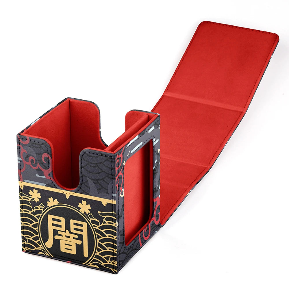 Premium Windowed Deck Box for 100+ Sleeved Trading Cards
