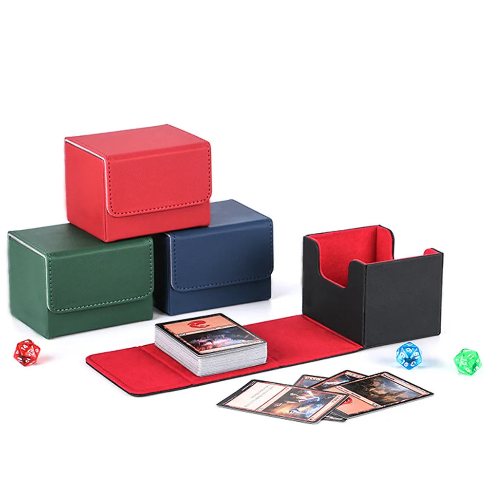 Premium Deck Box – 100+ Trading Card Storage Case